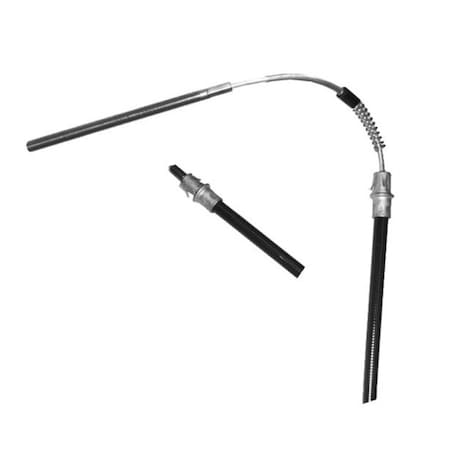 Raybestos BRAKE HARDWARE AND CABLES OEM OE Replacement 6175 Inch Cable Length 4575 Inch Housing Length Ba BC93645